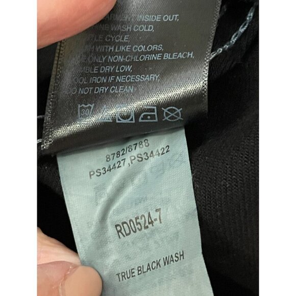 NWT Johnny Was x Sasson Rue de la Flare Denim Jeans Size 29 True Black Wash - Picture 9 of 9